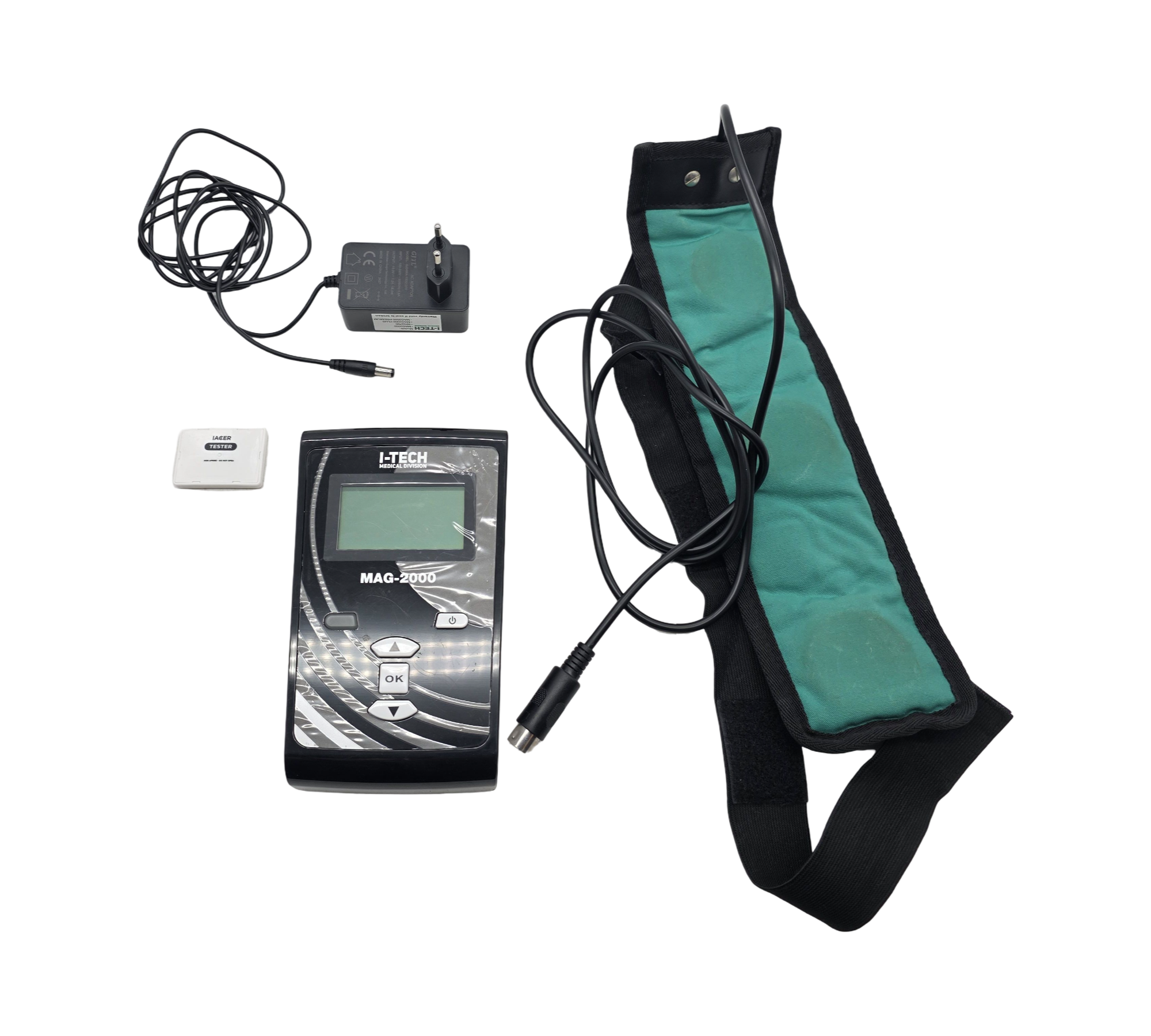 I-TECH Therapy Belt MAG 2000 Plus Magnetotherapy Cable 3 Magnets