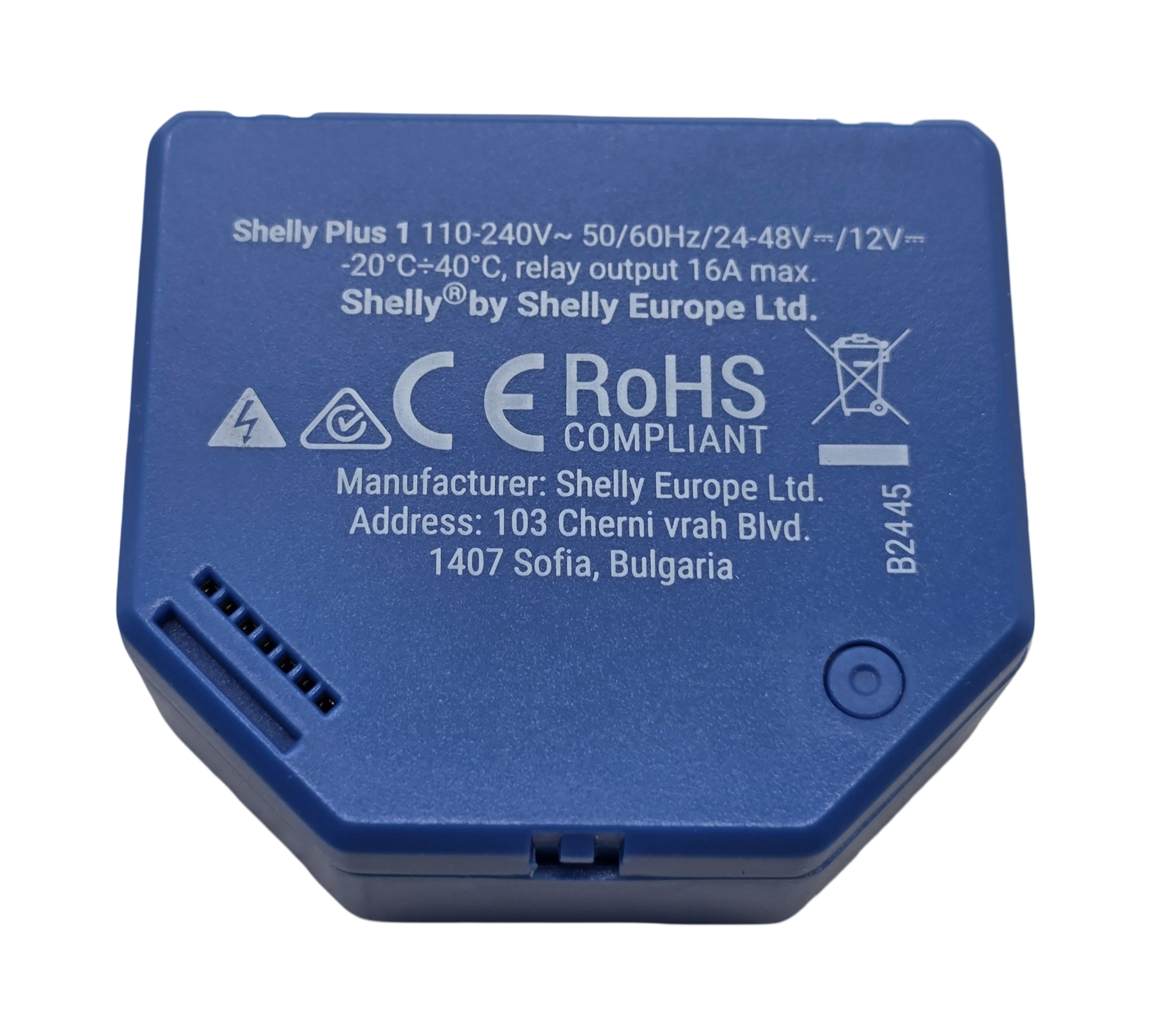 Shelly Plus 1 WiFi Switch, 4-pack