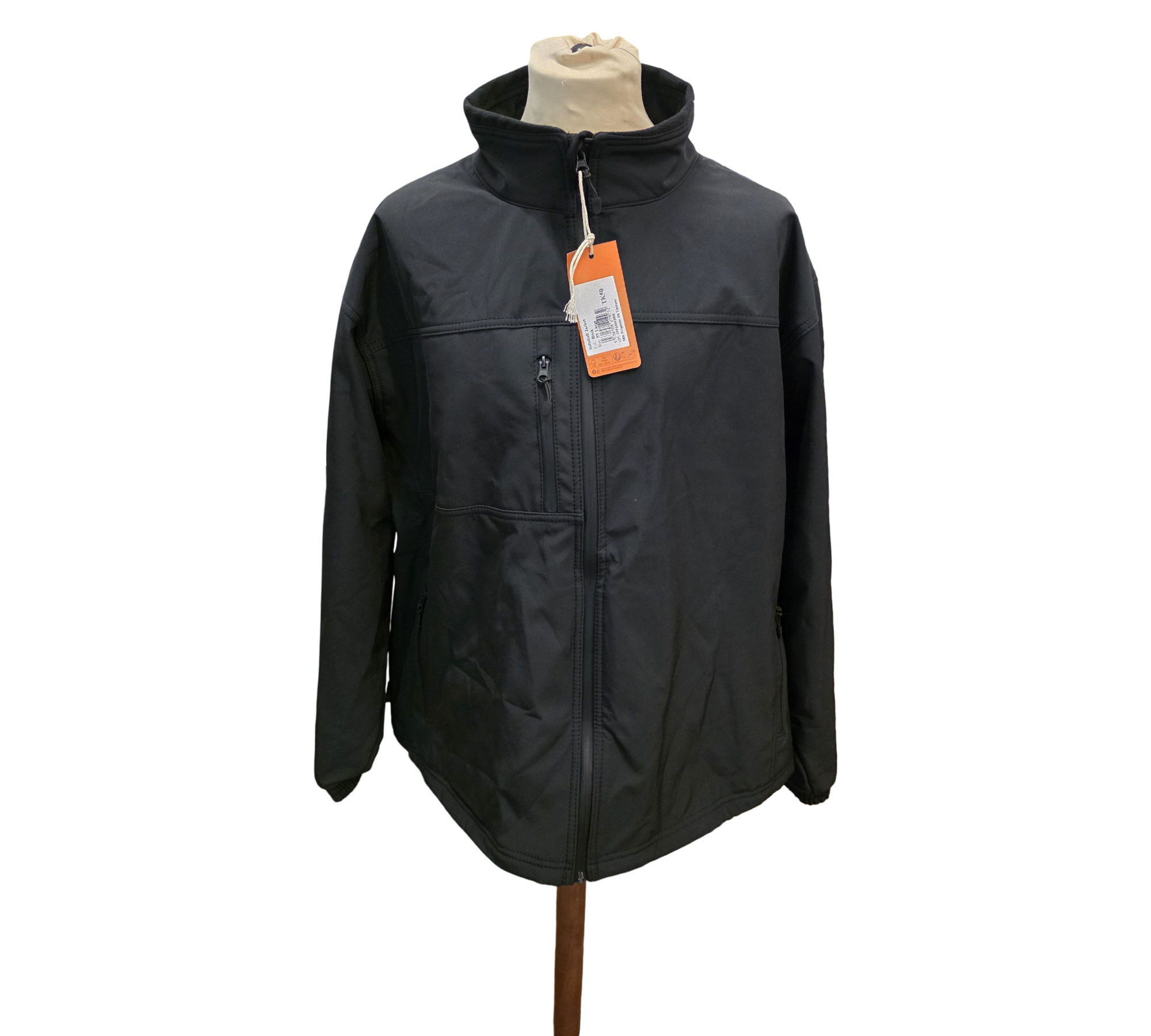 Portwest TK50 Softshell-Jacke 3-lagig Arbeitsjacke Gr. 5XL Schwarz