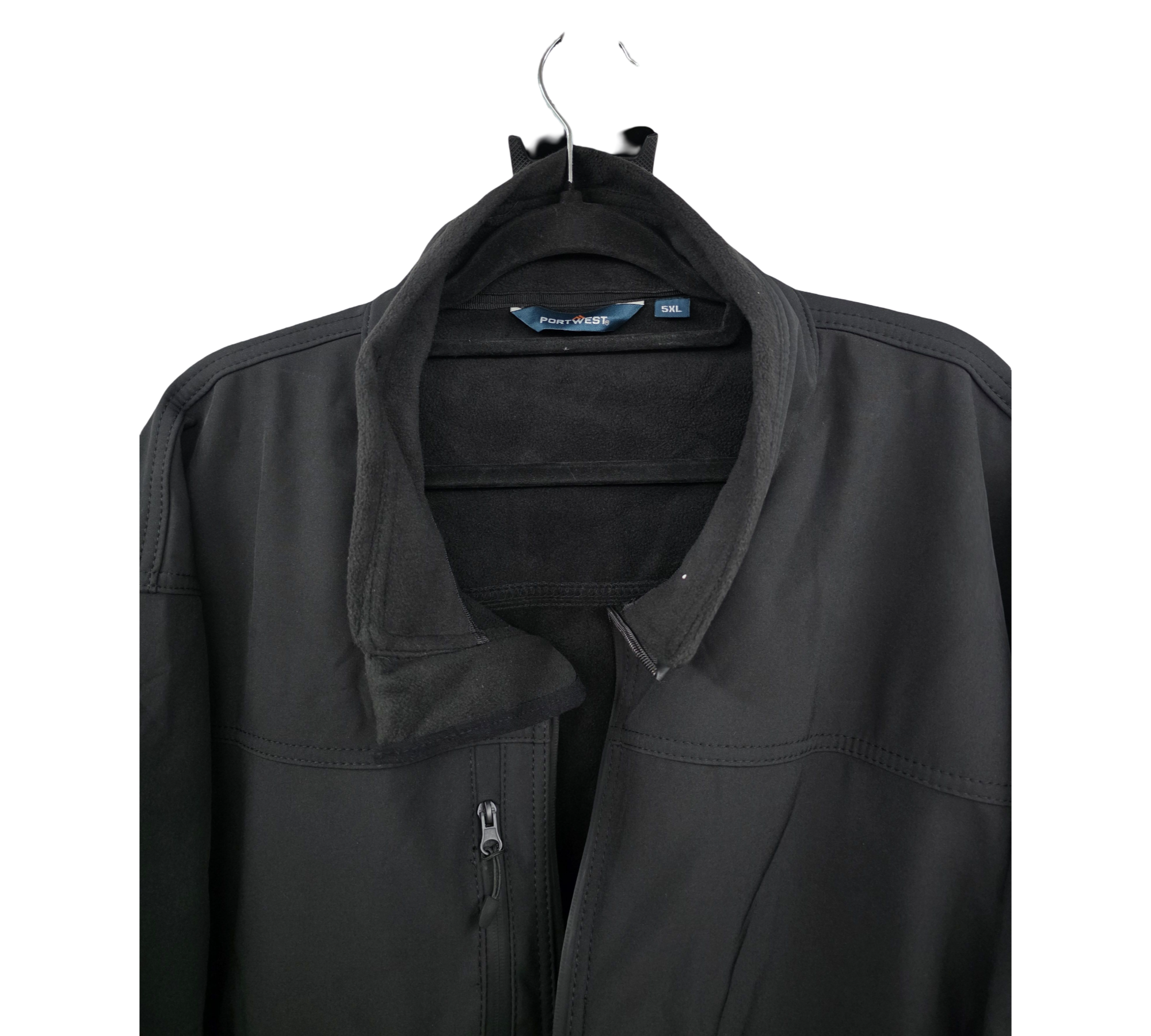 Portwest TK50 Softshell-Jacke 3-lagig Arbeitsjacke Gr. 5XL Schwarz