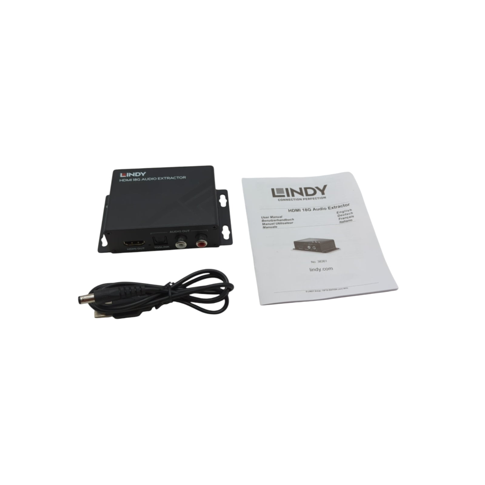LINDY 38361 HDMI 18G Audio-Extractor