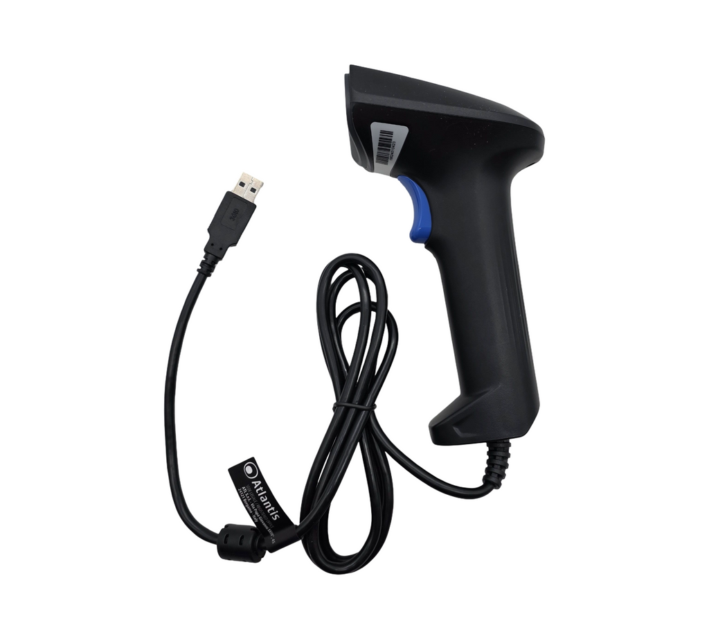 Atlantis A08 LD190 2D Barcode Scanner 1D Optical 640x480 60fps