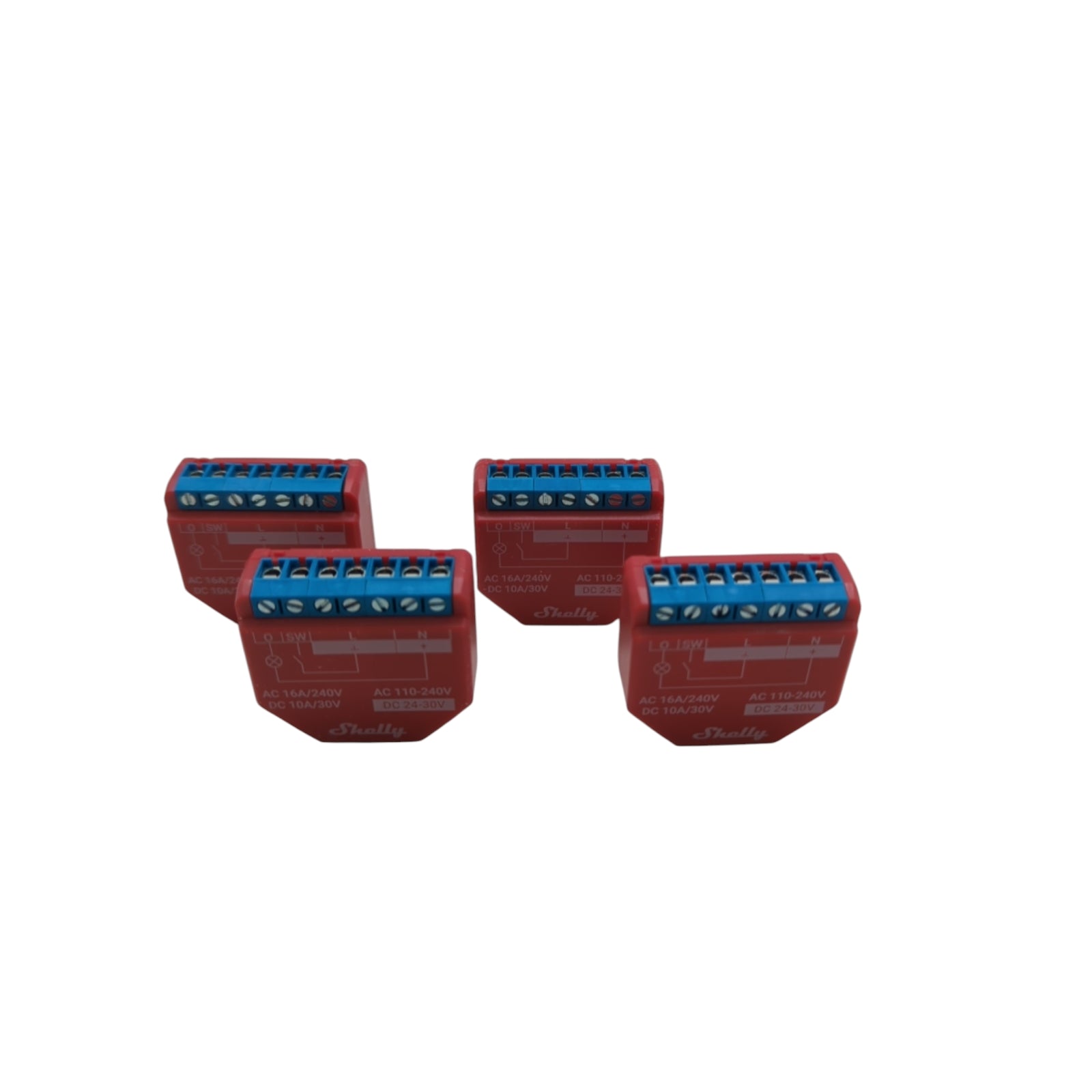 Shelly Plus 1 PM 4er-Pack
