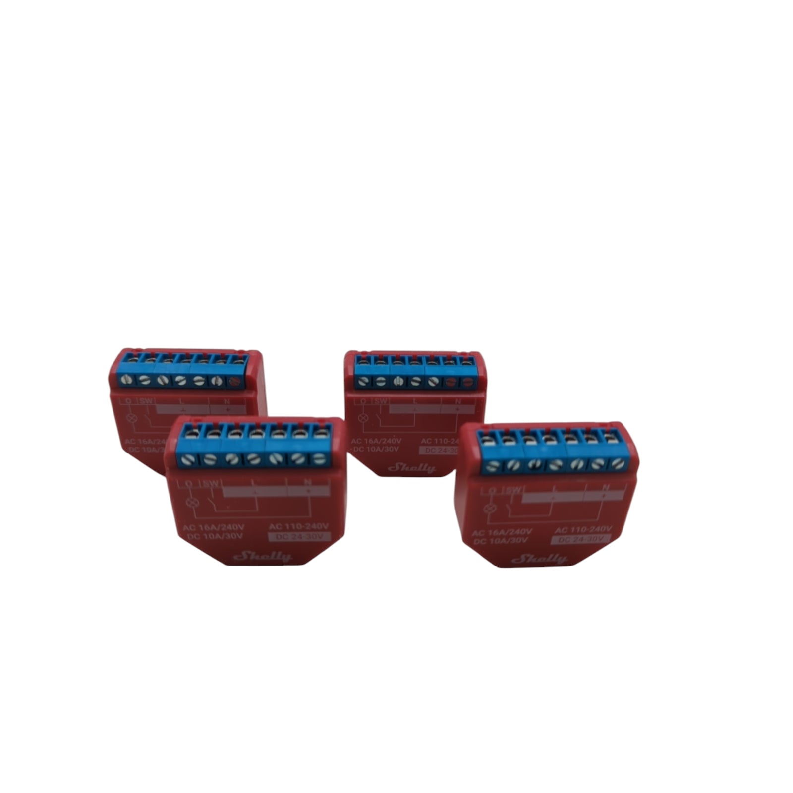 Shelly Plus 1 PM 4er-Pack