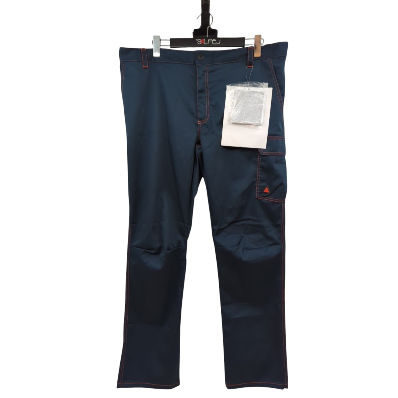 Delta Plus X Herren-Arbeitshose Bundhose Gr. XXL Marineblau/Orange