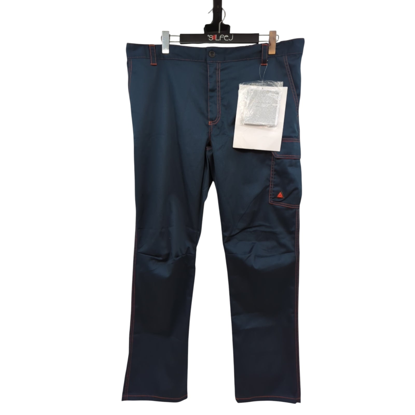 Delta Plus X Herren-Arbeitshose Bundhose Gr. XXL Marineblau/Orange