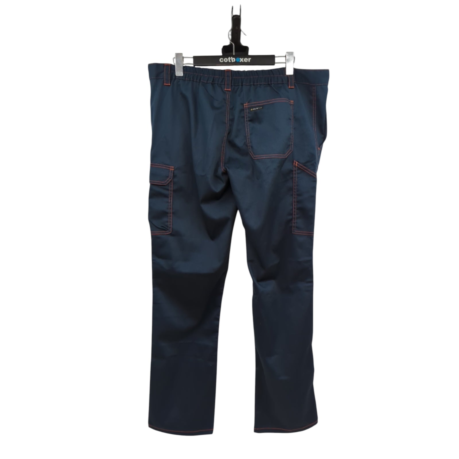 Delta Plus X Herren-Arbeitshose Bundhose Gr. XXL Marineblau/Orange