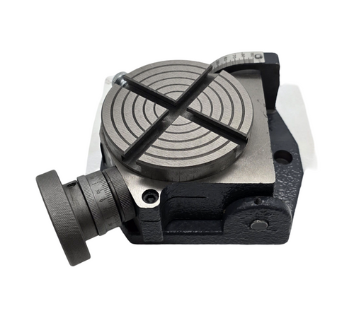 BestEquip Rundteiltisch 100 mm Teilapparat Horizontal Vertikal Fräsen