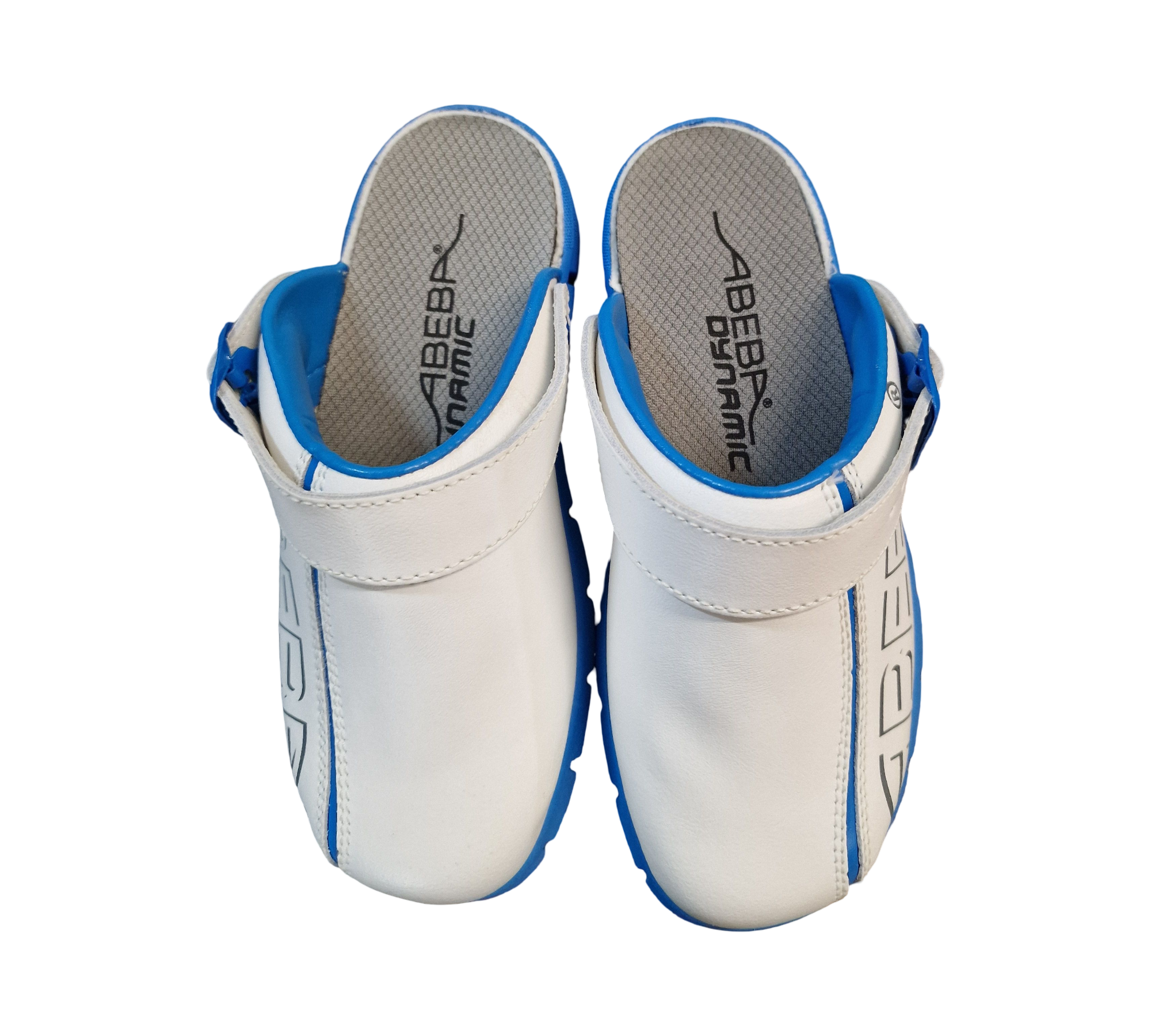 ABEBA 37312-35 ESD Arbeitsschuhe Dynamic Clogs, weiß blau, Größe 35