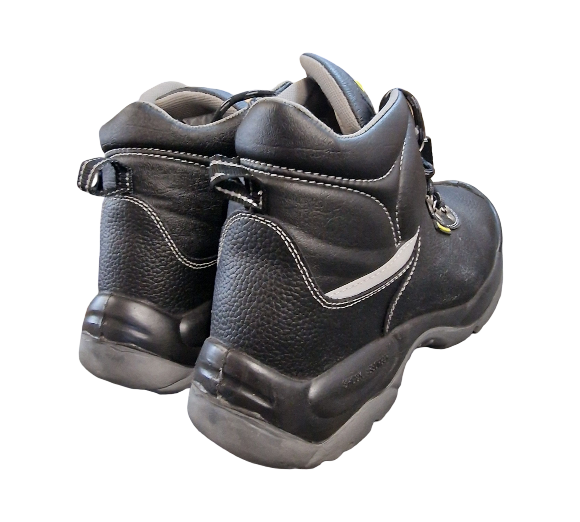 Delta Plus SAUL2 S3 SRC Sicherheitsschuhe Leder Gr. 47 Schwarz