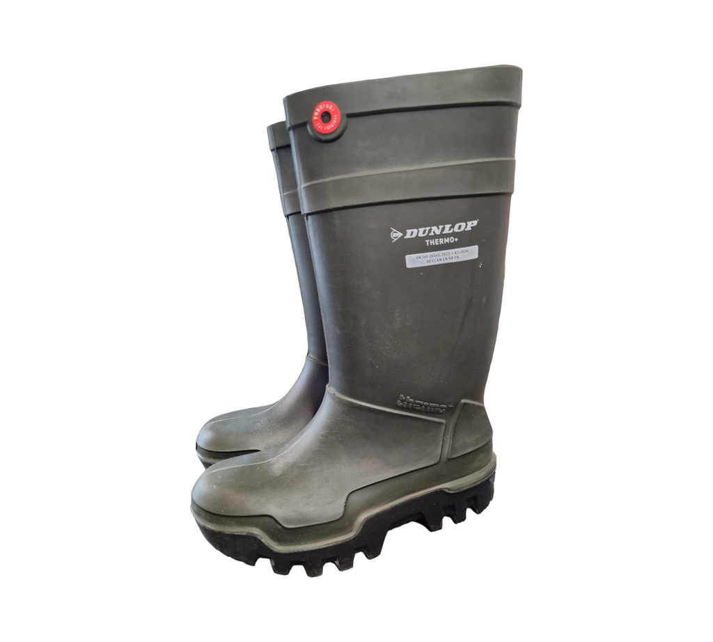 DUNLOP Purofort Thermo+ Vollschutz-Gummistiefel Herren Gr. 44/45 Grün