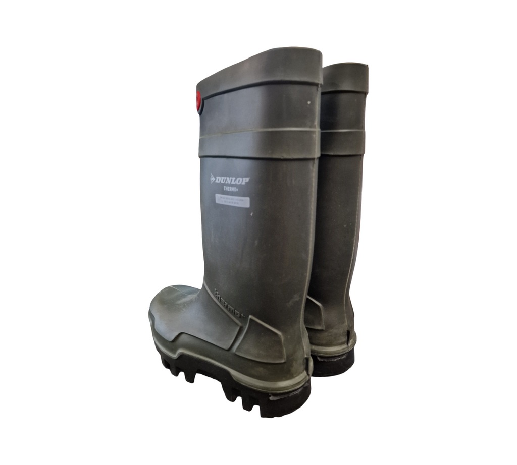 DUNLOP Purofort Thermo+ Vollschutz-Gummistiefel Herren Gr. 44/45 Grün