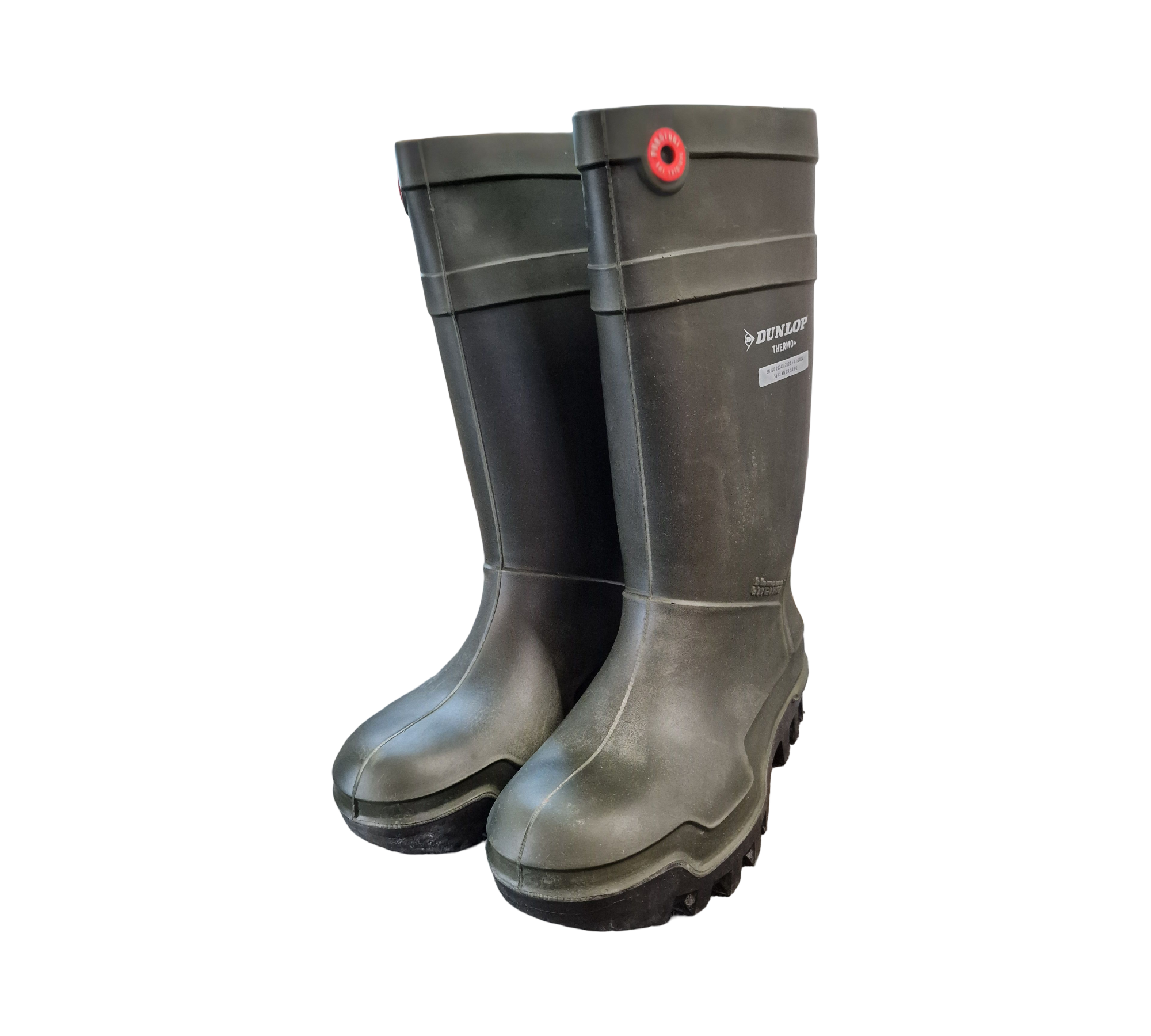 DUNLOP Purofort Thermo+ Vollschutz-Gummistiefel Herren Gr. 44/45 Grün