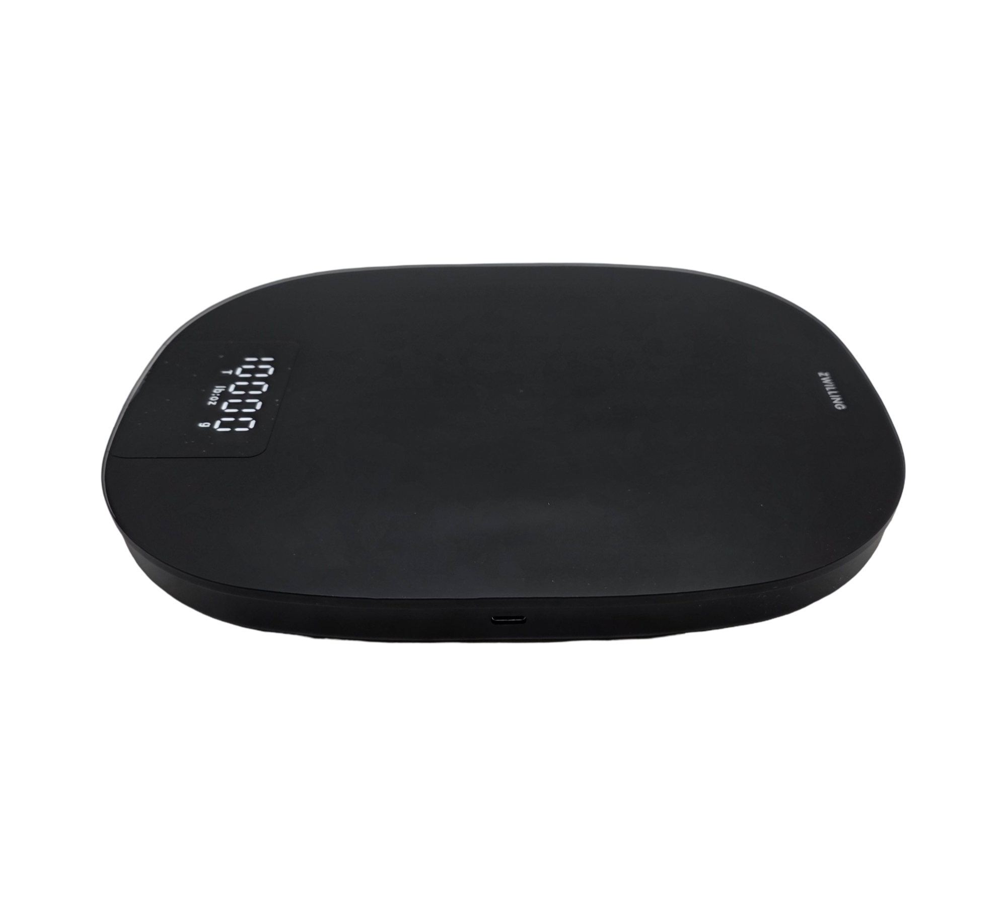 Zwilling Enfinigy Küchenwaage digital LCD USB Sensor Touch Schwarz