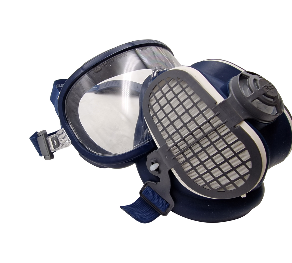 GVS SPR405 Elipse Integra Atemschutzmaske P3 Filter M/L Blau