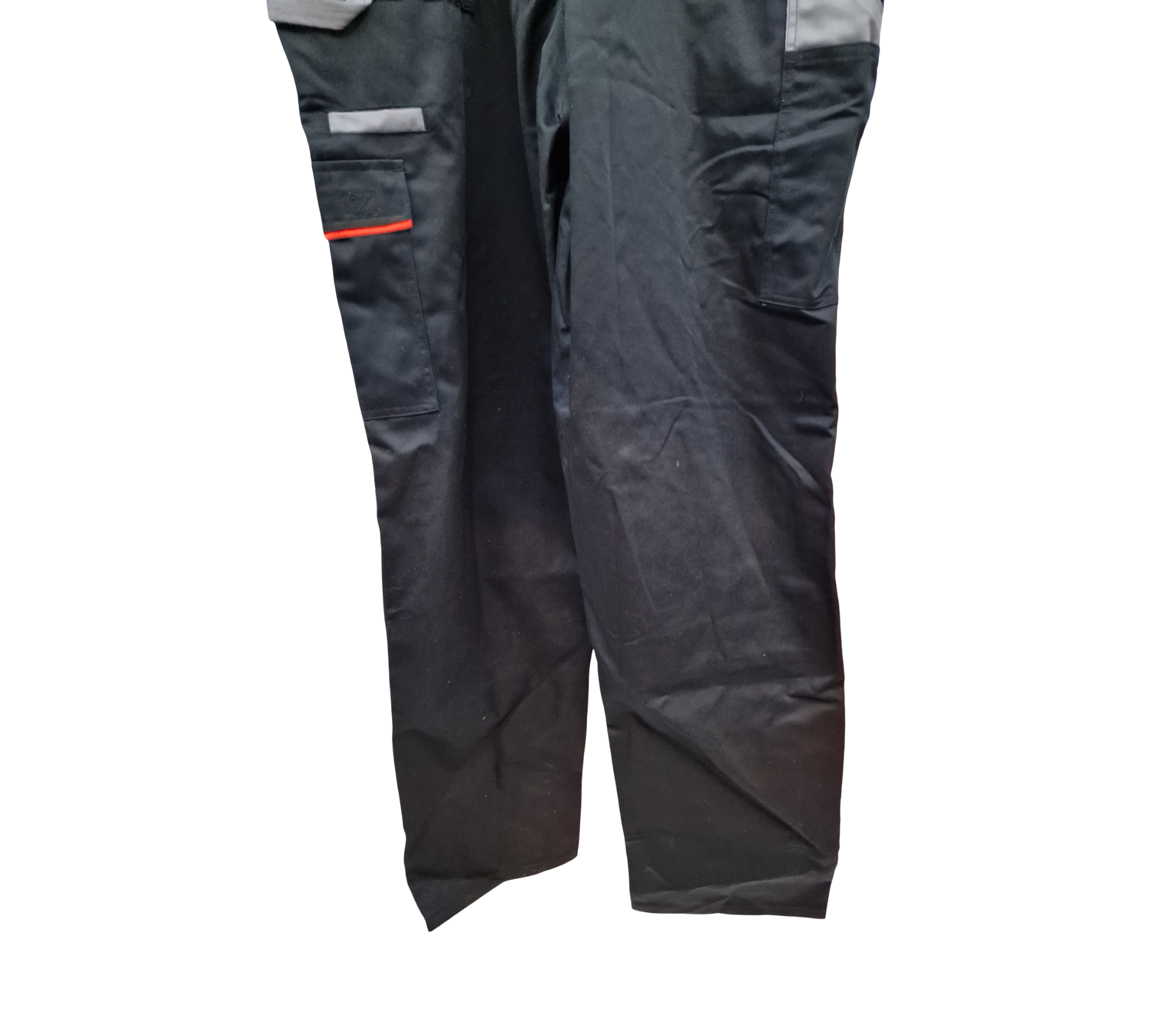 Planam Visline 2431066 Herren Arbeitslatzhose Gr. 66 Schwarz/Orange/Zink
