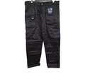 Lee Cooper LCPNT206 Herren Cargo-Arbeitshose Kniepolstertaschen 36W/29L Schwarz