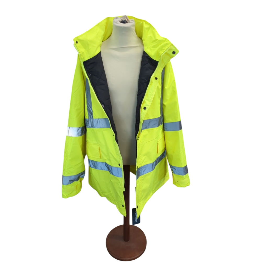 Portwest S460 Hi-Vis Winter Traffic Jacket Waterproof Size 7XL Yellow