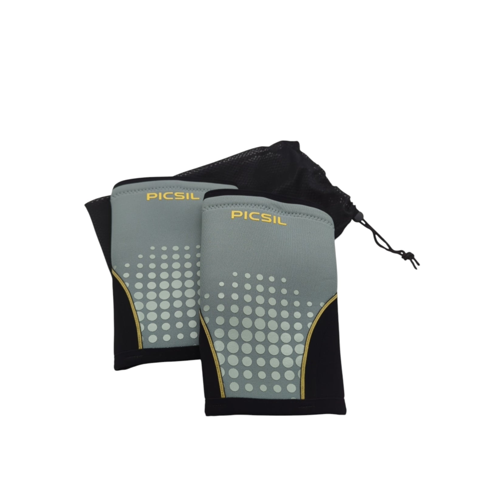 PICSIL Neopren-Knieschoner 7mm Kniebandagen 2 Stück Gr. L
