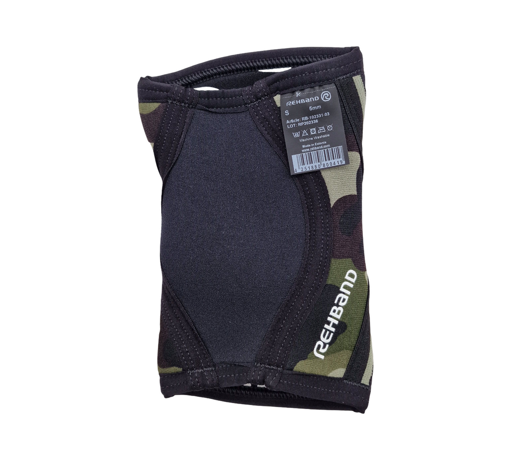 Rehband Ellenbogenbandage 5mm Neopren SBR Unisex Kraftsport Gr. S
