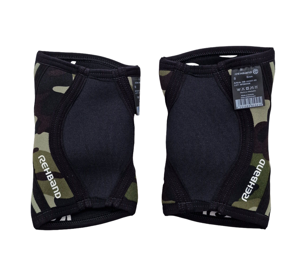 Rehband Ellenbogenbandage 5mm Neopren SBR Unisex Kraftsport Gr. S