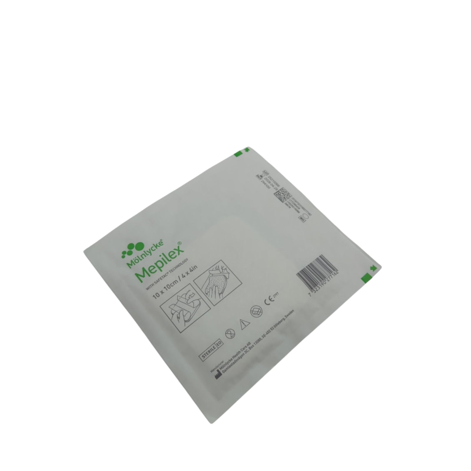 Mepilex absorbierender Schaumverband 10 x 10 cm, 5 Stück