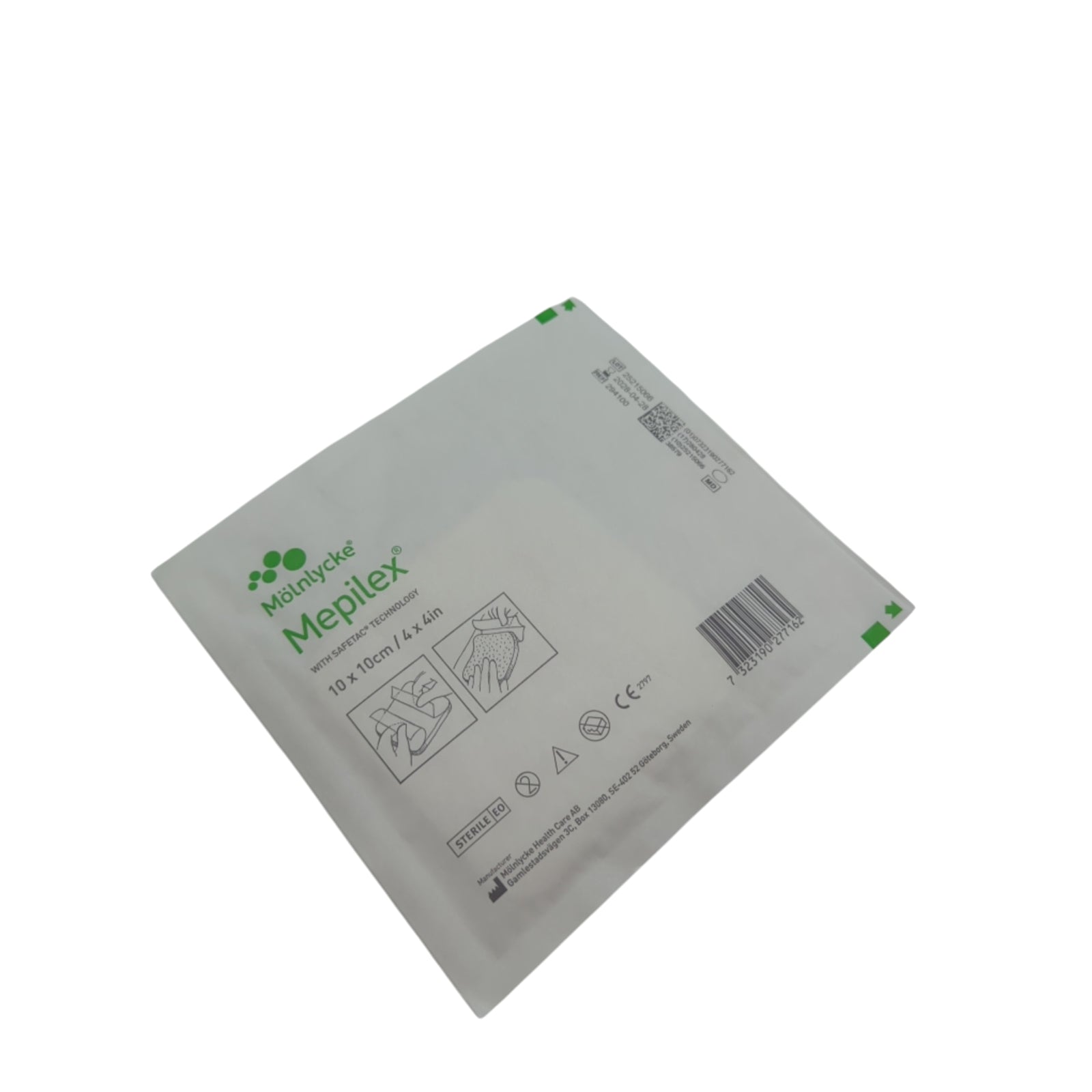 Mepilex absorbierender Schaumverband 10 x 10 cm, 5 Stück