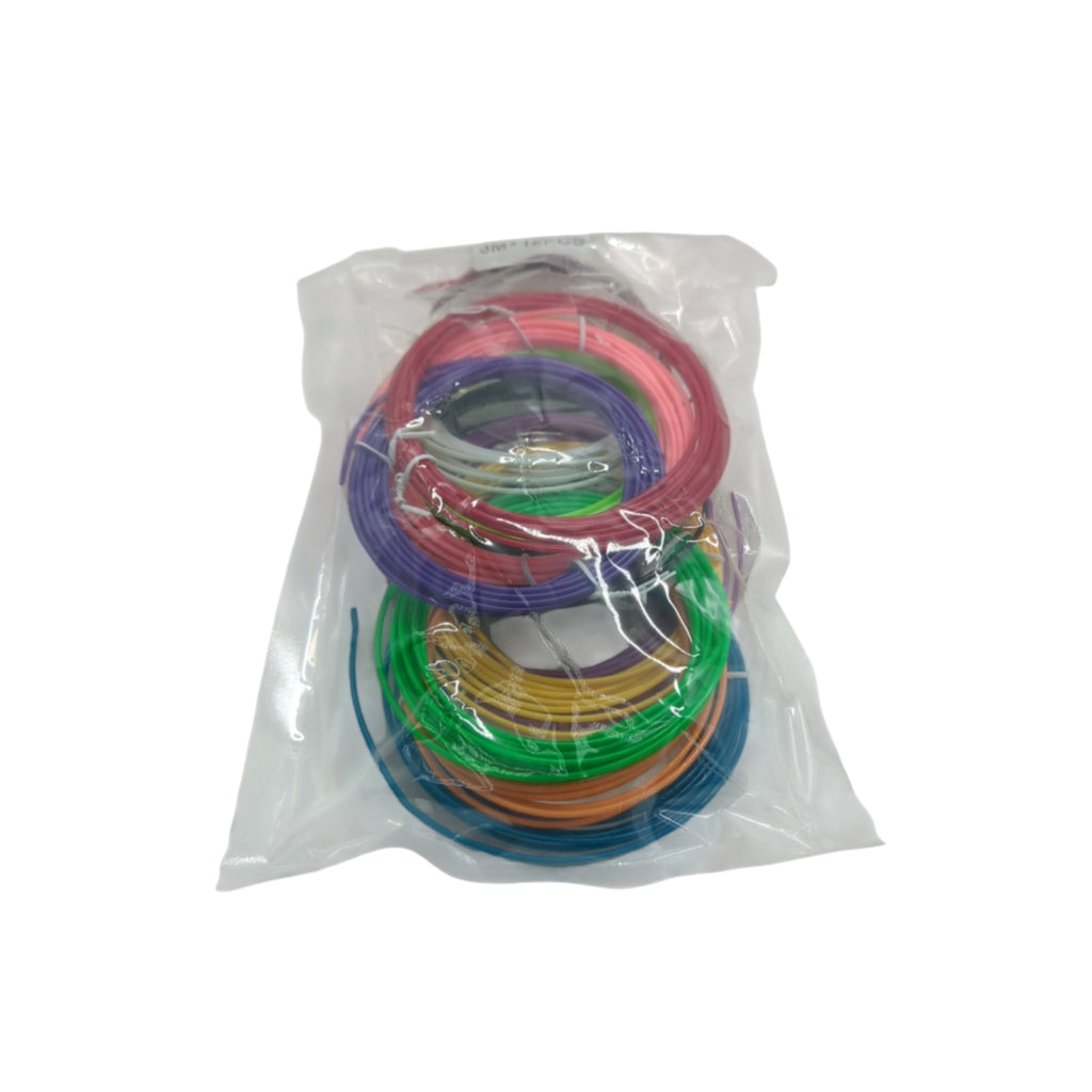 3D-Stift Professionell Druckstift PLA Filament 12 Farben Fluoreszierend
