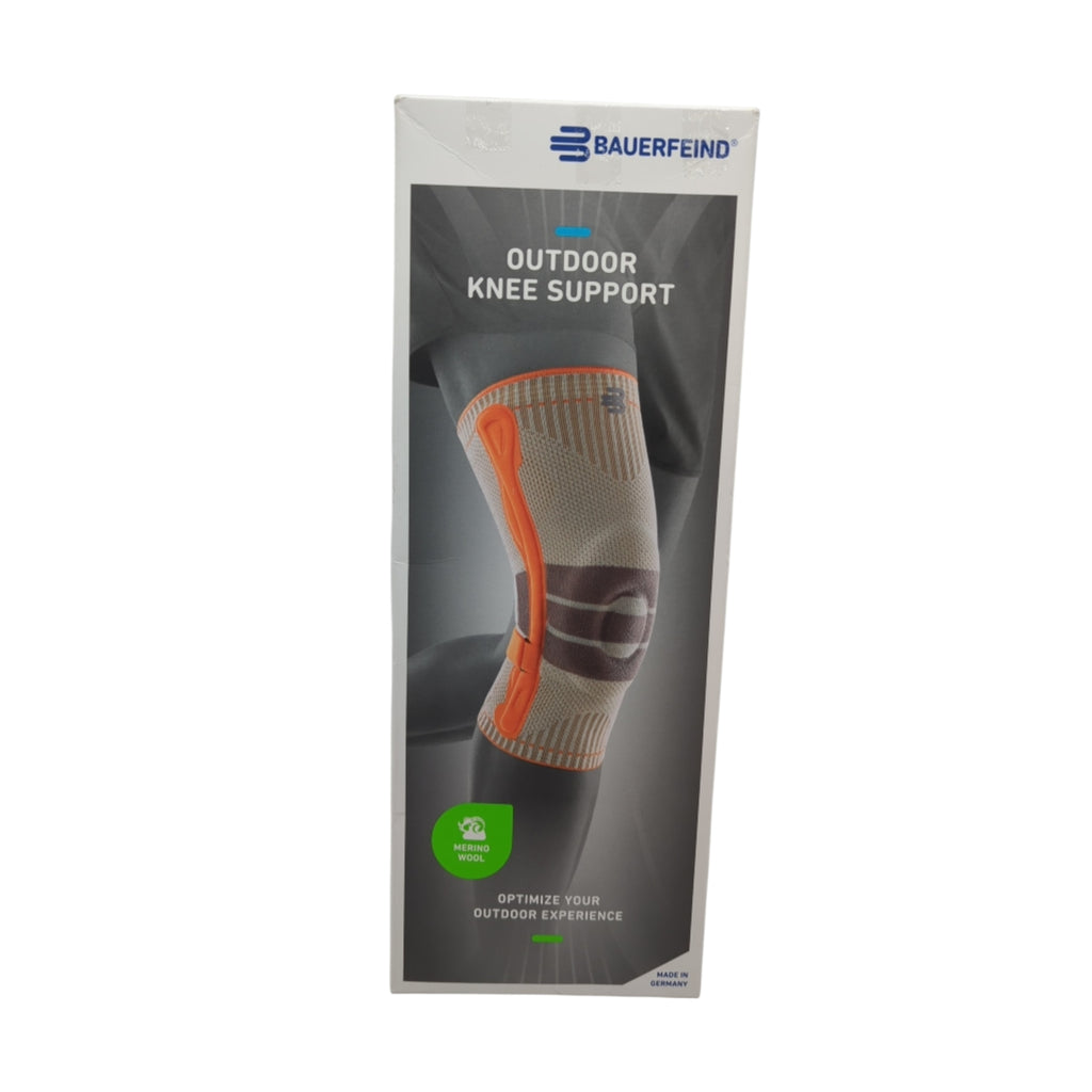 BAUERFEIND Outdoor Knee Support Kniebandage Unisex Wanderbandage Einstellbar
