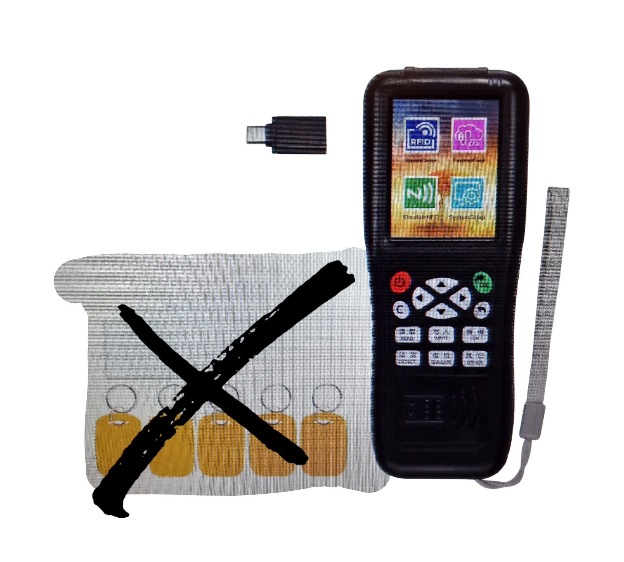 ReaIOKbii iCopy RFID NFC Kartenleser Duplikator