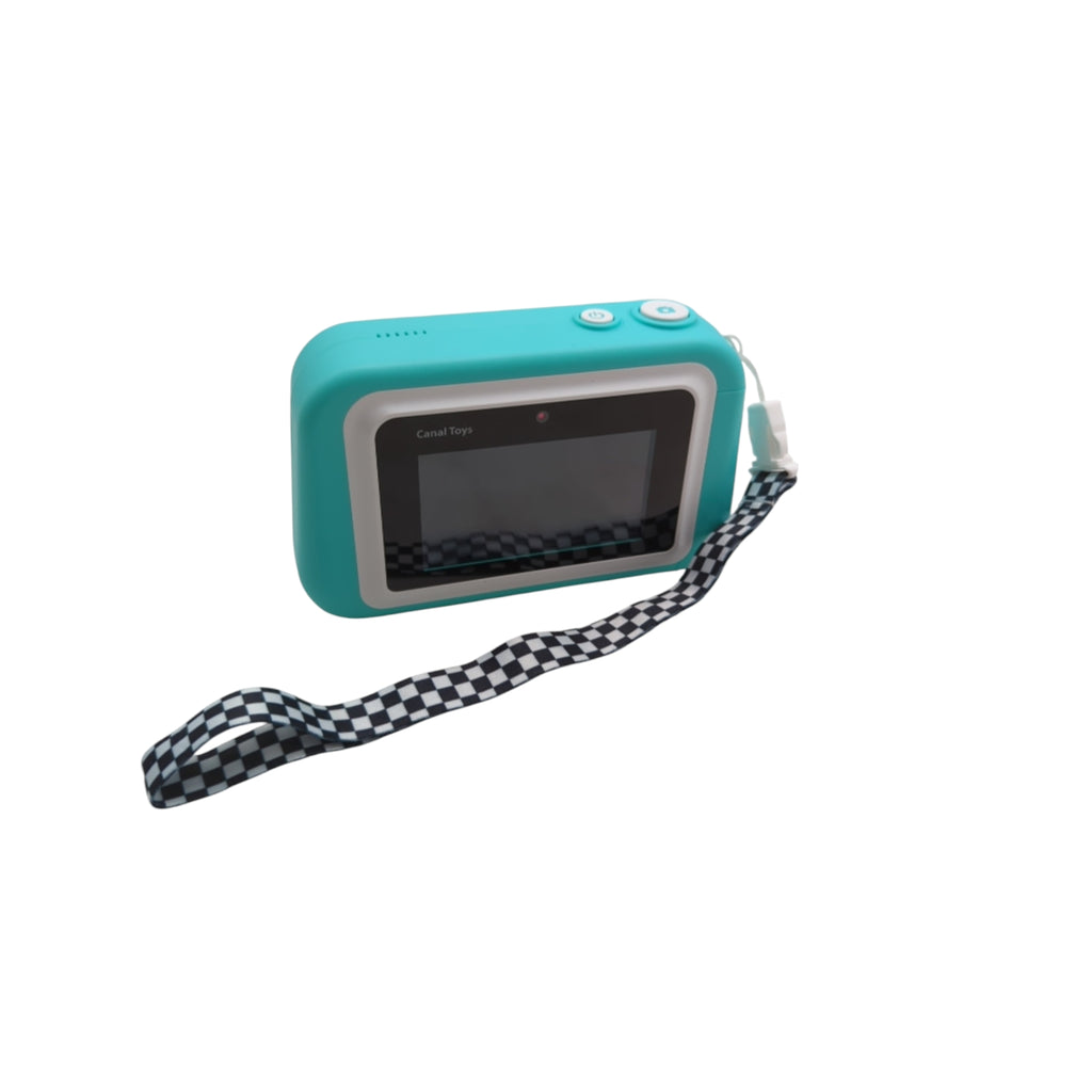 Canal Toys Photo Creator Instant Camera Kids' Camera for Ages 8 and Up Blue