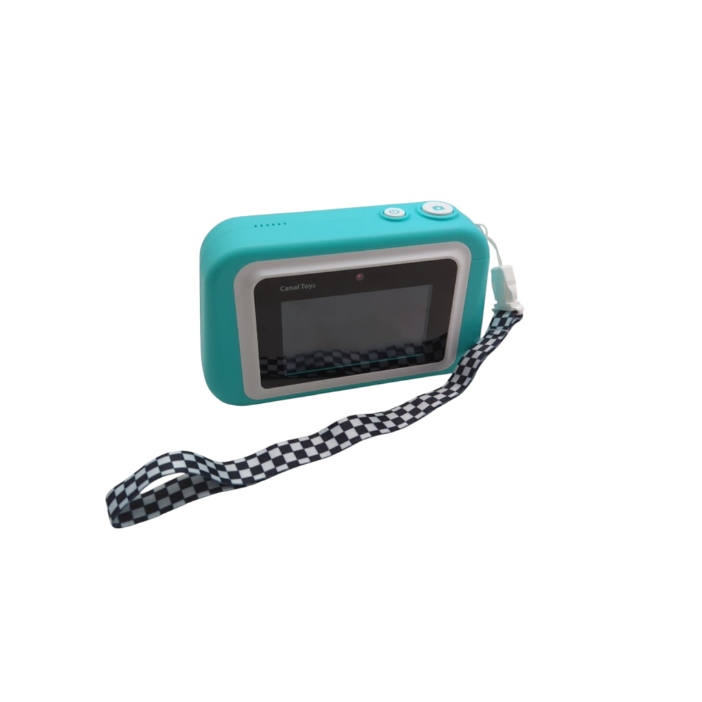 Canal Toys Photo Creator Instant Camera Kids' Camera for Ages 8 and Up Blue