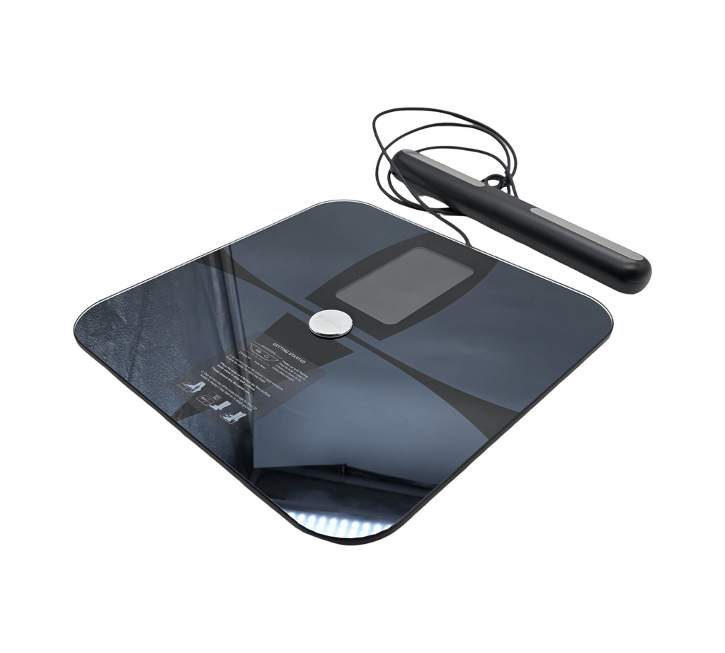 Lepulse P1 Body Composition Scale, Body Fat Scale, Hand Sensors, App, Muscle Mass