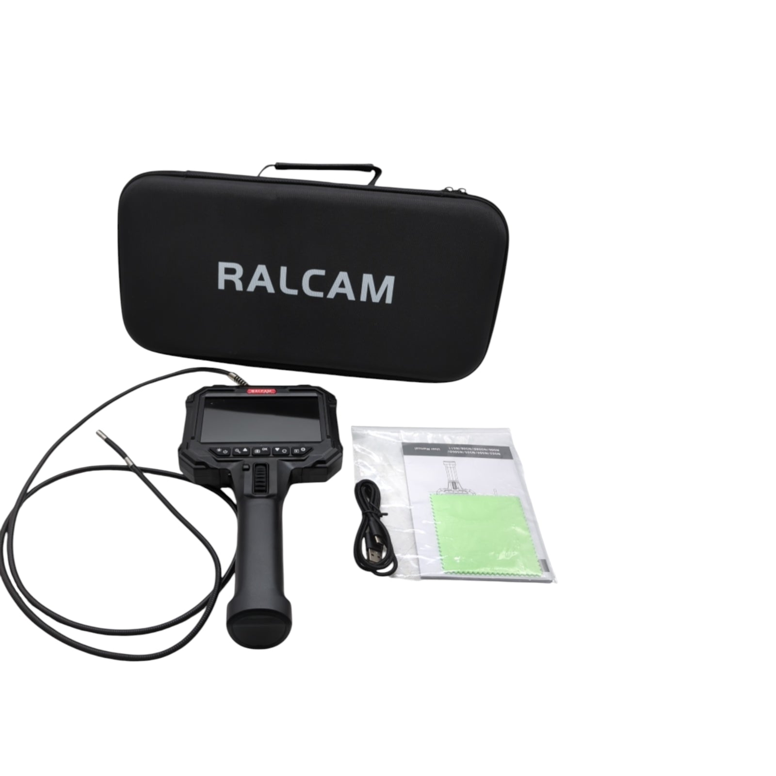Ralcam Endoscope Inspection Camera HD 5-inch 6.2mm Probe 1.5m IP67