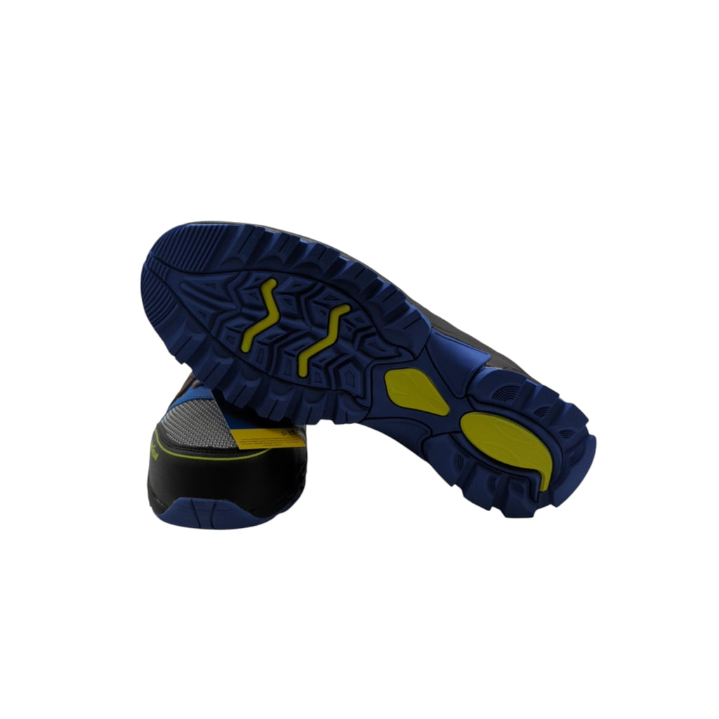Goodyear S1P SRA HRO Arbeitssneaker Metallfrei Größe 48 Blau Schwarz