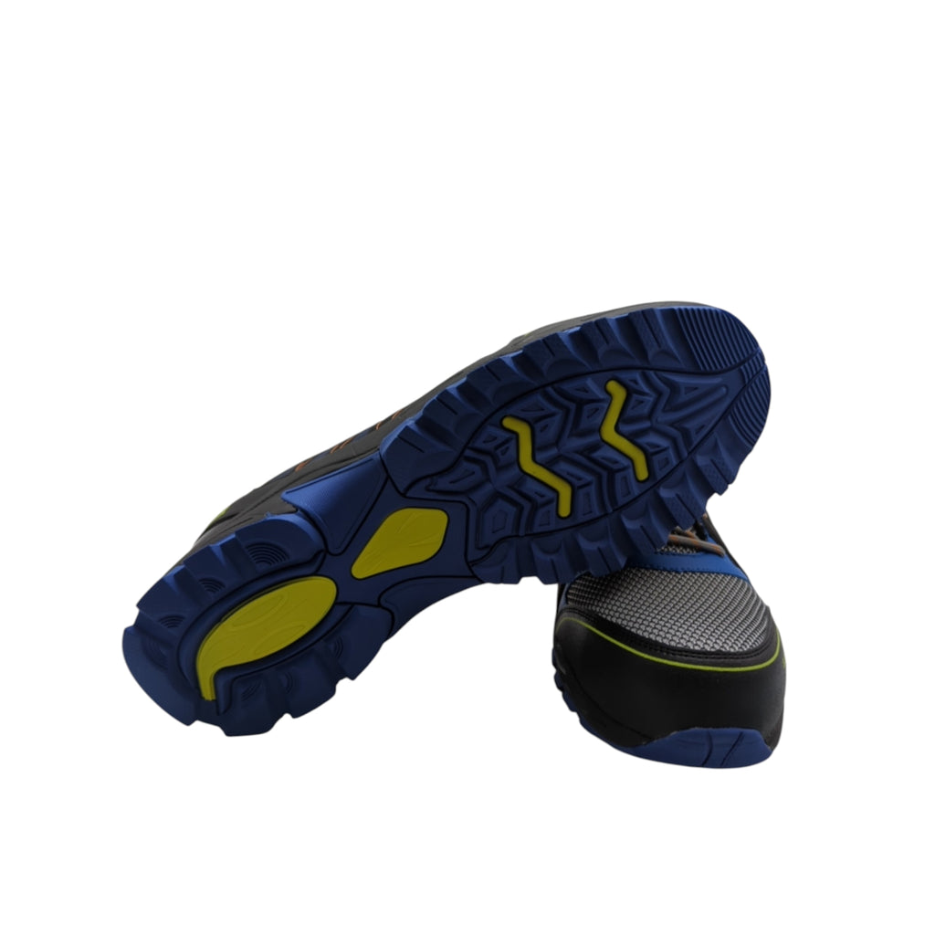 Goodyear S1P SRA HRO Arbeitssneaker Metallfrei Größe 48 Blau Schwarz