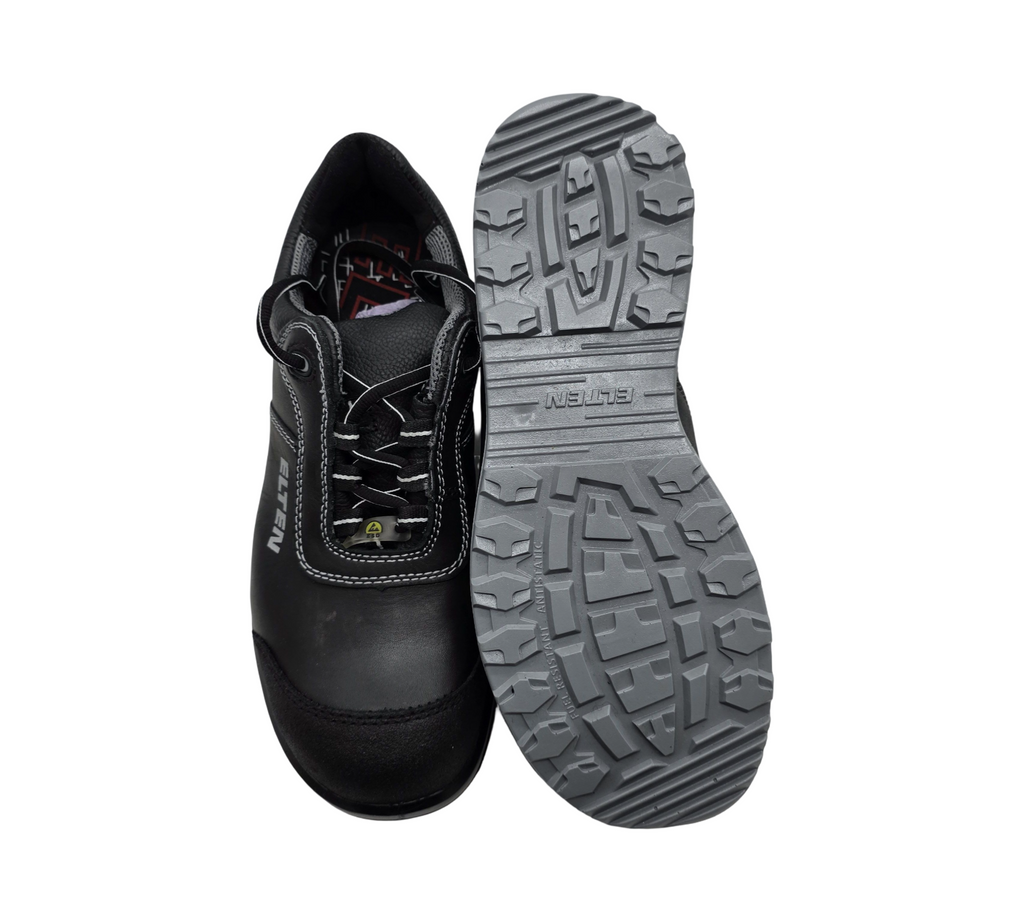 ELTEN Reaction XXT Low ESD S3S Sicherheitsschuhe Gr. 38 Schwarz/Grau
