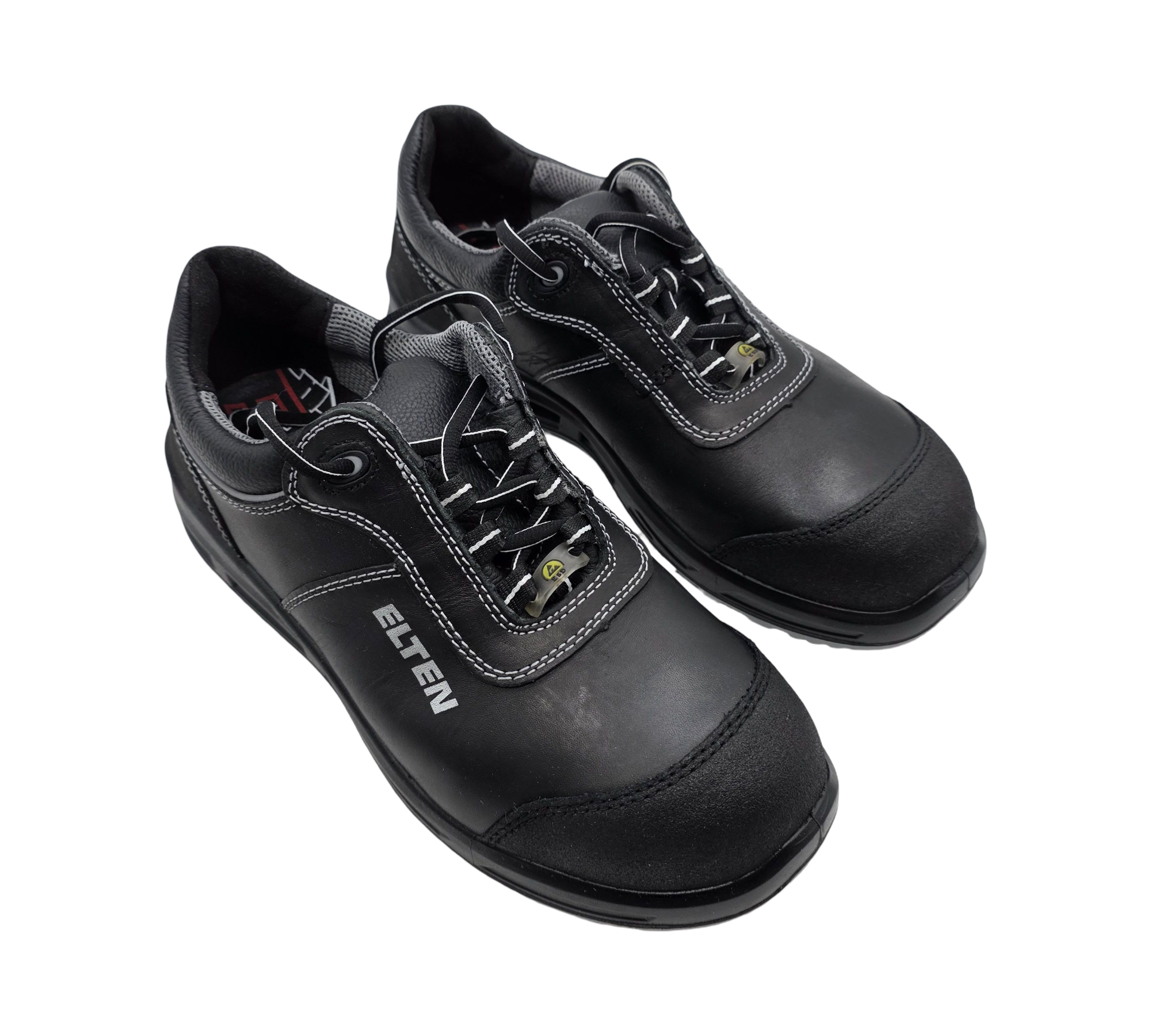 ELTEN Reaction XXT Low ESD S3S Sicherheitsschuhe Gr. 38 Schwarz/Grau