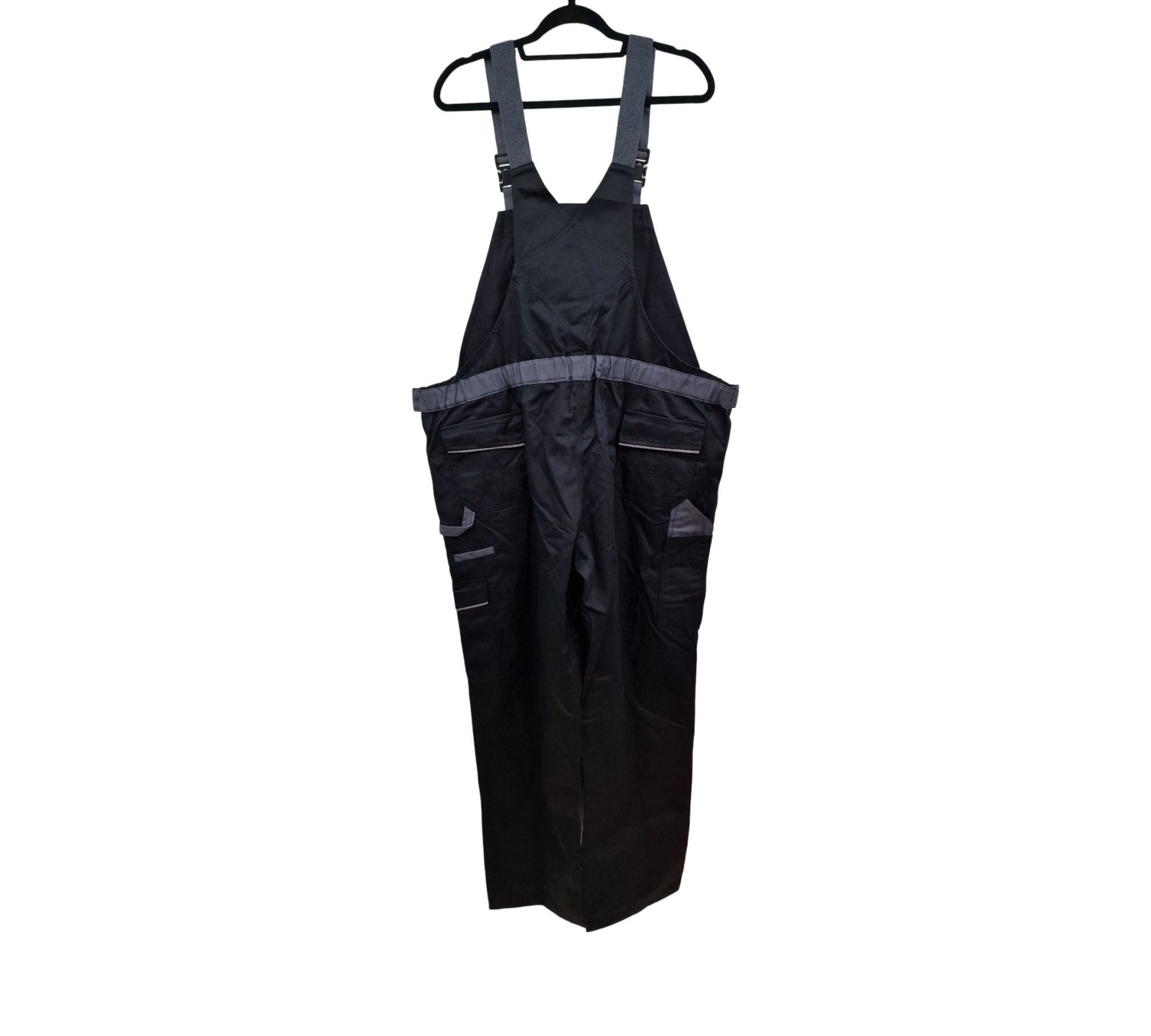 Planam 2719054 Highline Damen-Latzhose, Schwarz/Schiefer/Zink, Größe 54