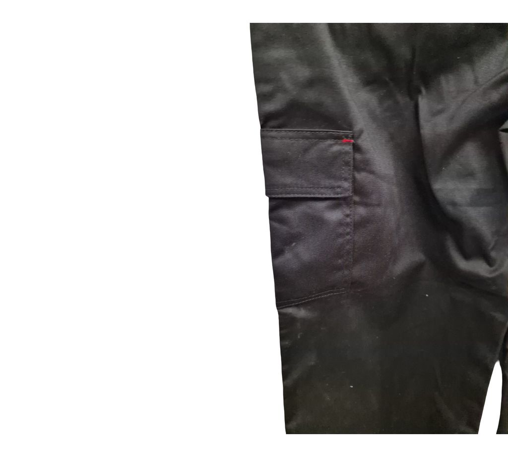 Lee Cooper LCPNT206 Herren Cargo-Arbeitshose Kniepolstertaschen 42W/32L