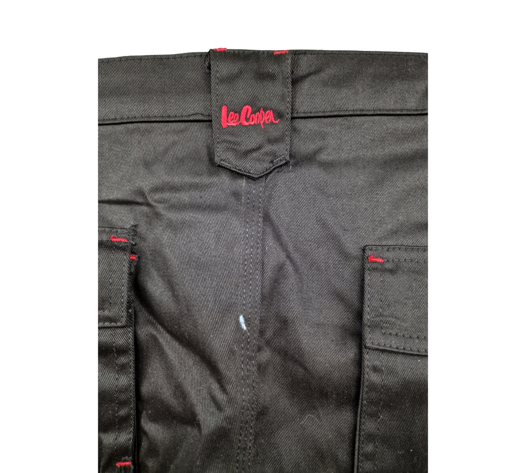 Lee Cooper LCPNT206 Herren Cargo-Arbeitshose Kniepolstertaschen 42W/32L