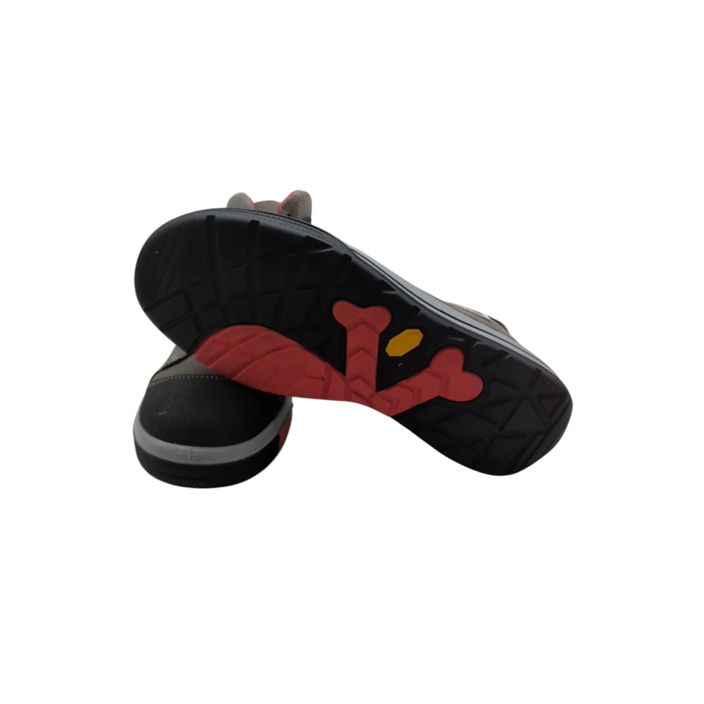ELTEN Vintage Pirate Mid ESD S3 Sicherheitsstiefel Unisex Gr. 44 Grau/Schwarz