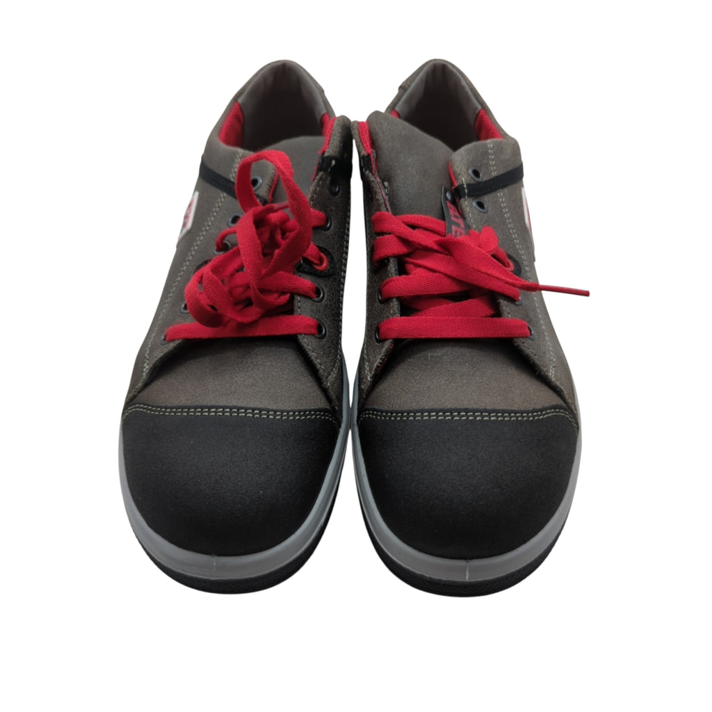 ELTEN Vintage Pirate Low ESD S3 Sicherheitsschuhe Unisex Gr. 45 Grau/Schwarz