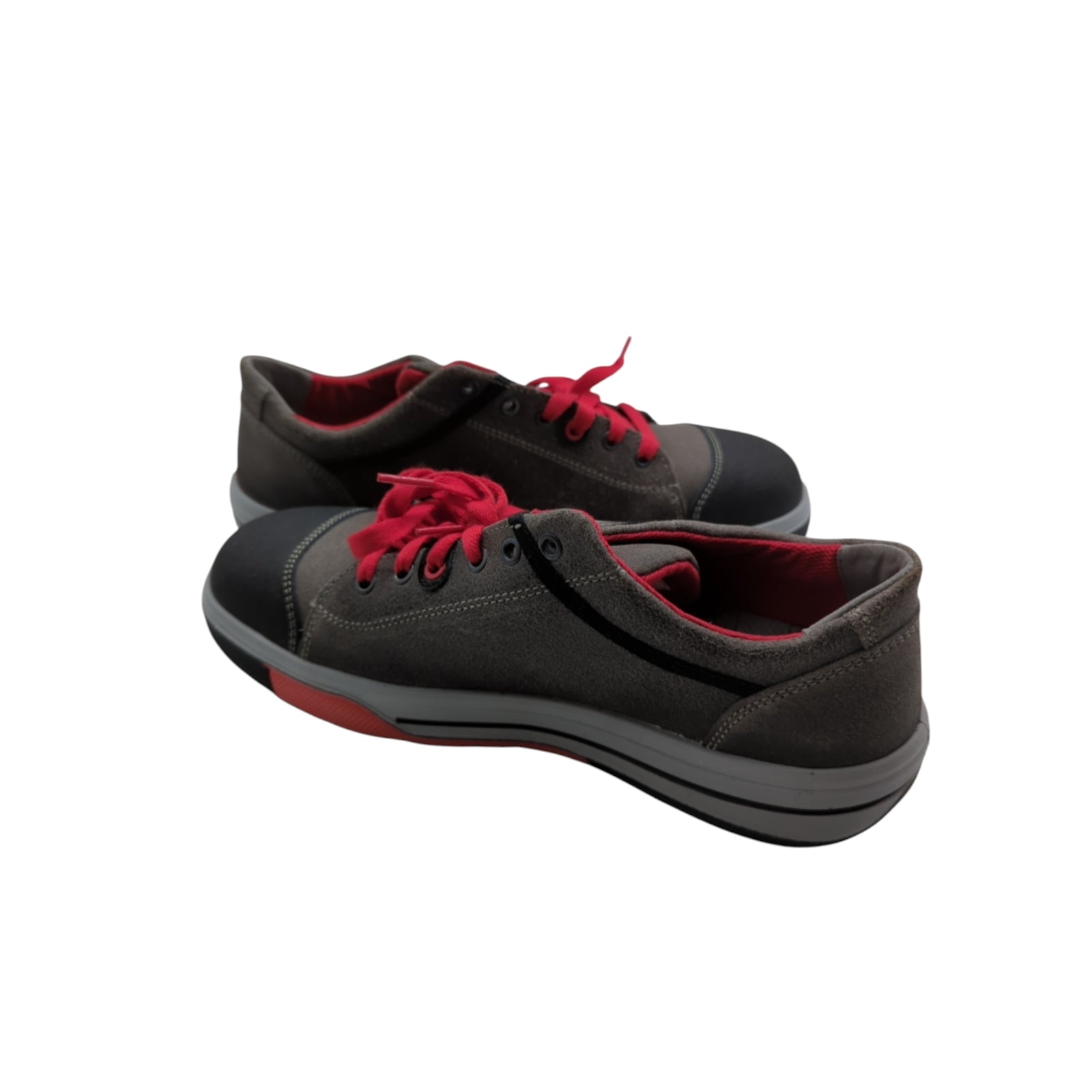 ELTEN Vintage Pirate Low ESD S3 Sicherheitsschuhe Unisex Gr. 45 Grau/Schwarz