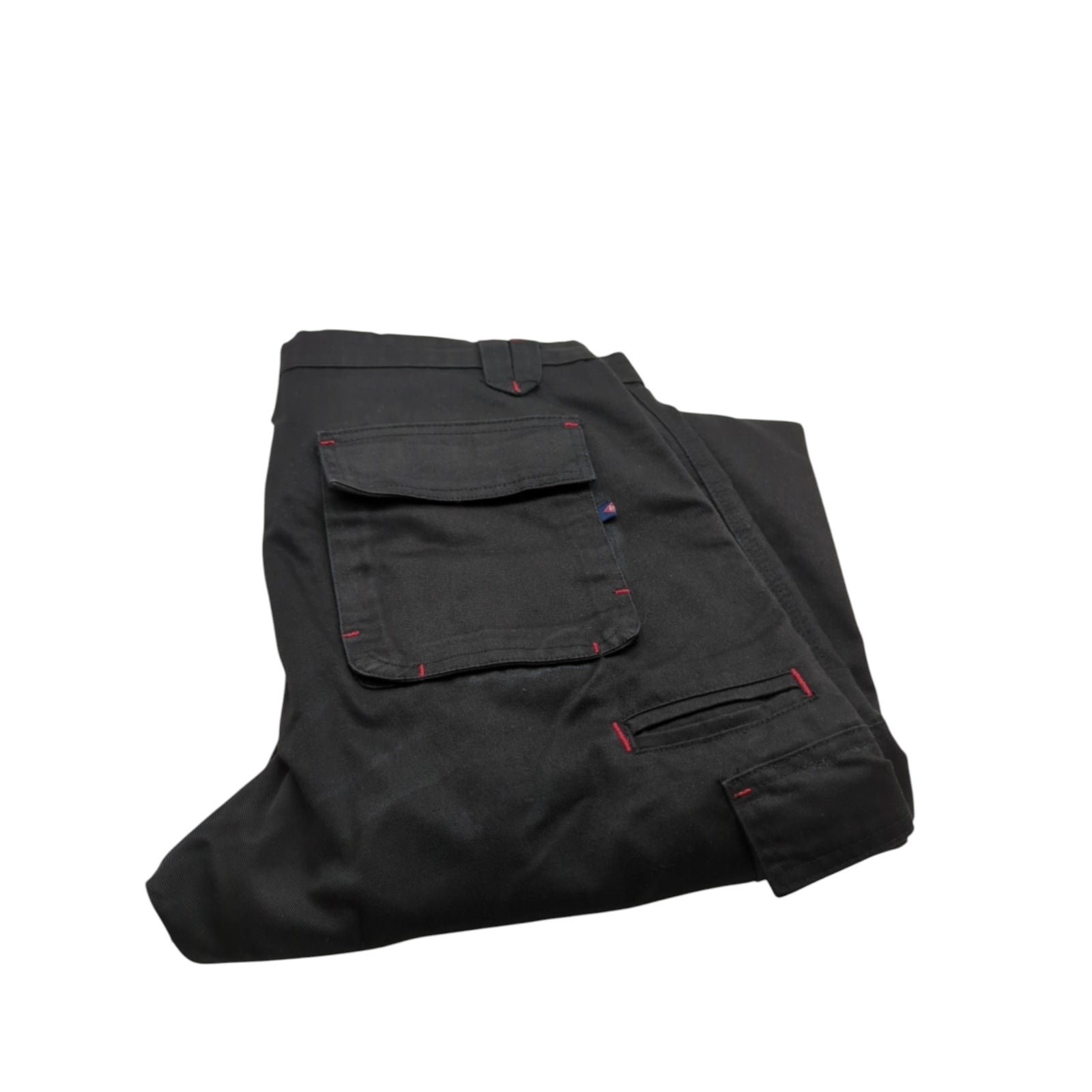 Lee Cooper LCPNT206 Men's Cargo Work Trousers 38W/29L Black