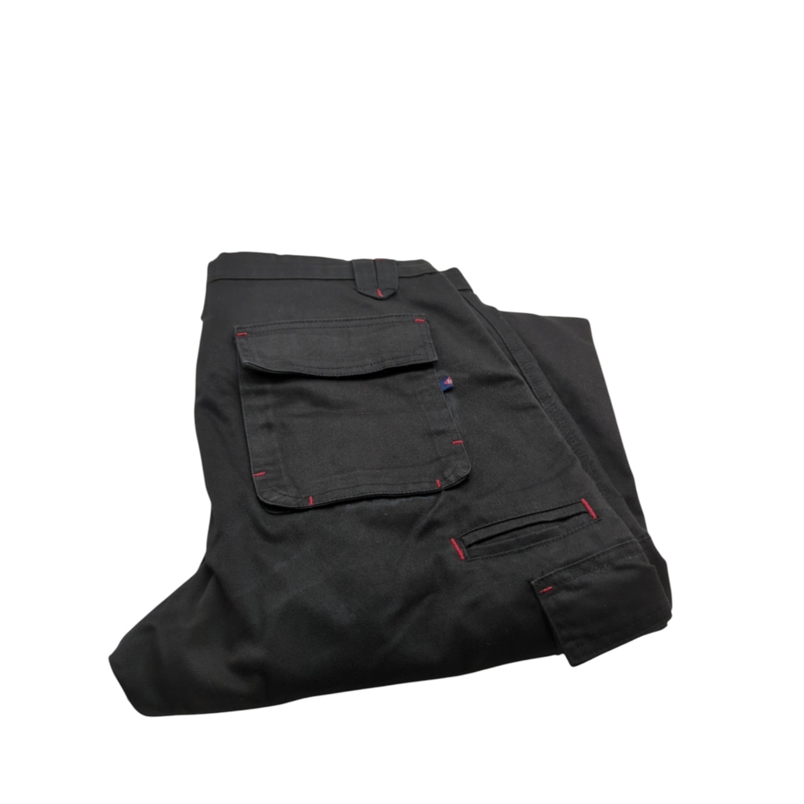 Lee Cooper LCPNT206 Men's Cargo Work Trousers 38W/29L Black