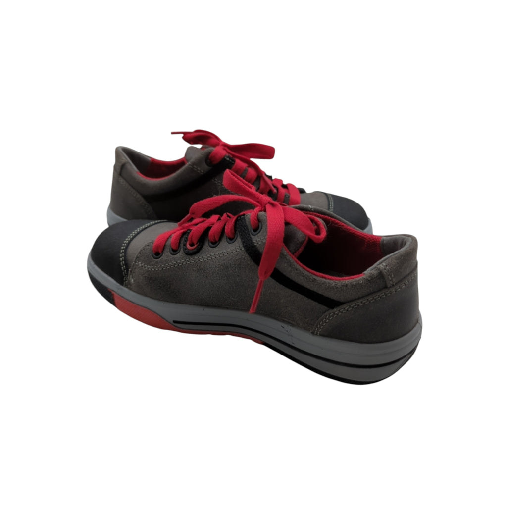 ELTEN Vintage Pirate Low Sicherheitsschuhe ESD S3 Gr. 38 Grau-Schwarz
