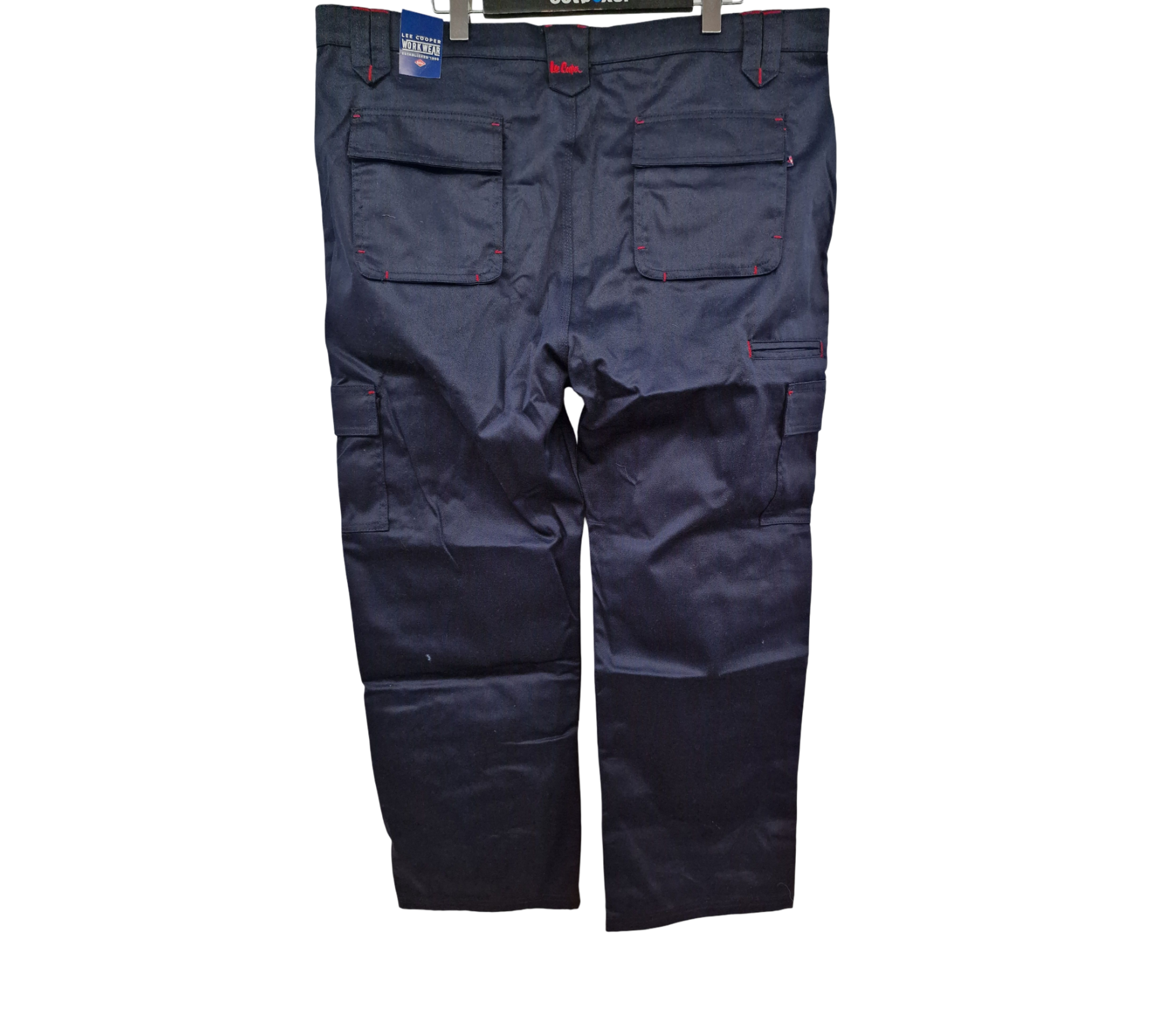 Lee Cooper LCPNT206 Herren Cargo-Arbeitshose Kniepolstertaschen 42W/29L Marine