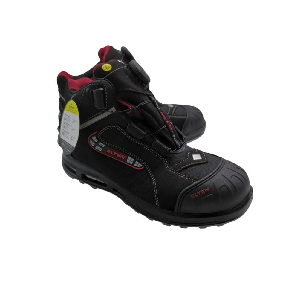 ELTEN Sander XXT Pro BOA ESD S3S Sicherheitsschuhe Unisex Gr. 42 Schwarz