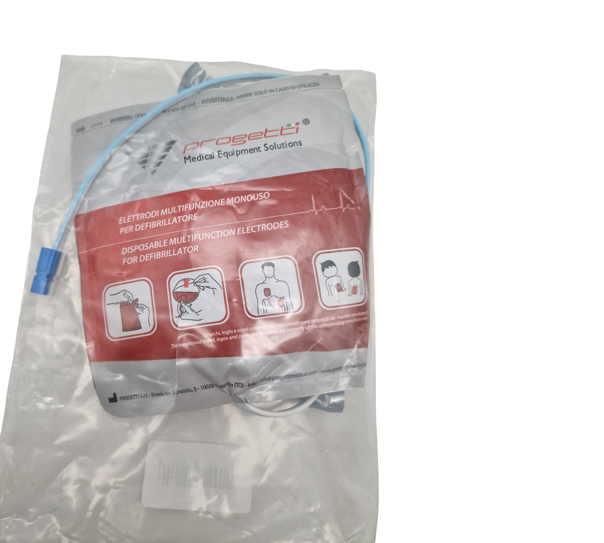 Rescue Sam Ersatzset Erwachsene Elektroden Akku für Defibrillator
